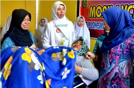 Ketua PMI Inhil Kampanyekan Pemeriksaan Gratis Ibu Usia Subur